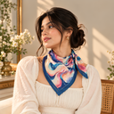 Designer Neck & Head Satin Scarf