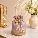 Embroidered Embellished Potli Clutch
