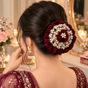 The Royal Crimson Pearl Bun